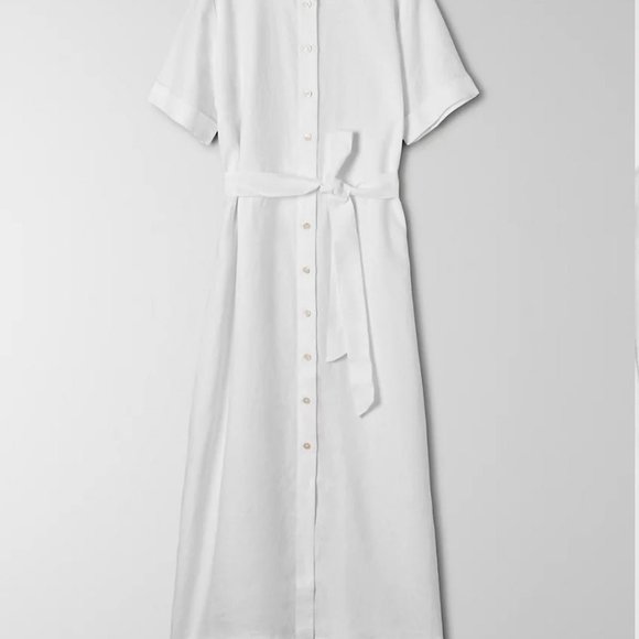 Aritzia Wilfred Eleta Linen Dress - Picture 3 of 5